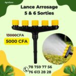 Lance arrosage 5sorties